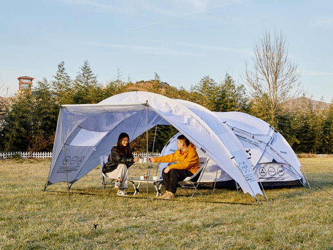 球形帐篷天幕组合